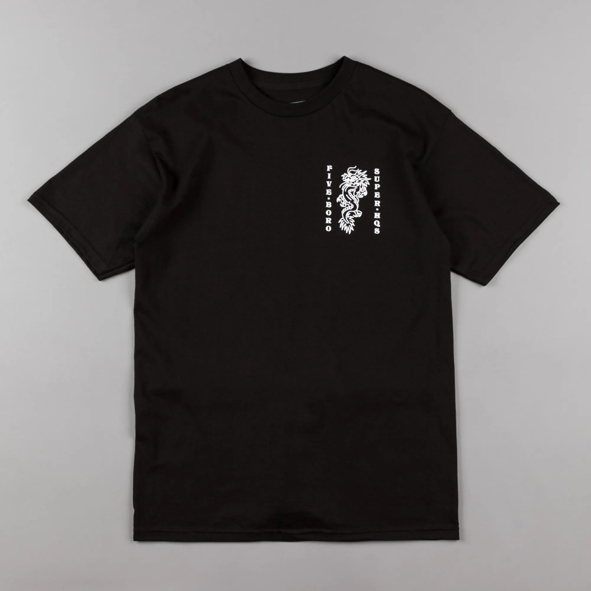 5Boro Dragon T-Shirt - Black