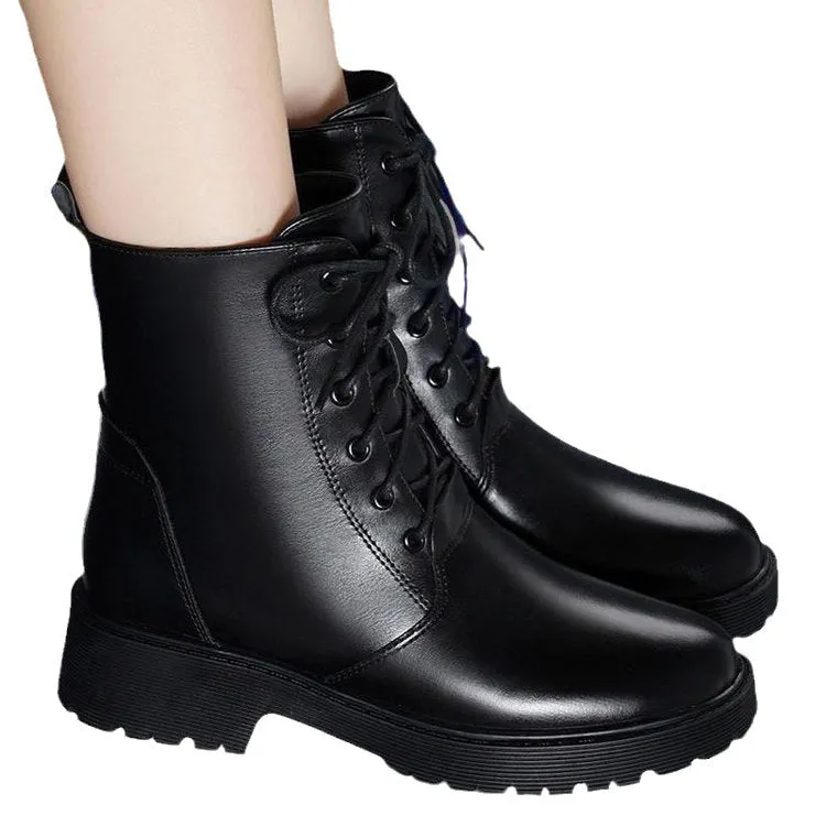 All-matching Spring And Autumn Boots Women's