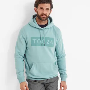 Barron Mens Hoodie - Muted Teal