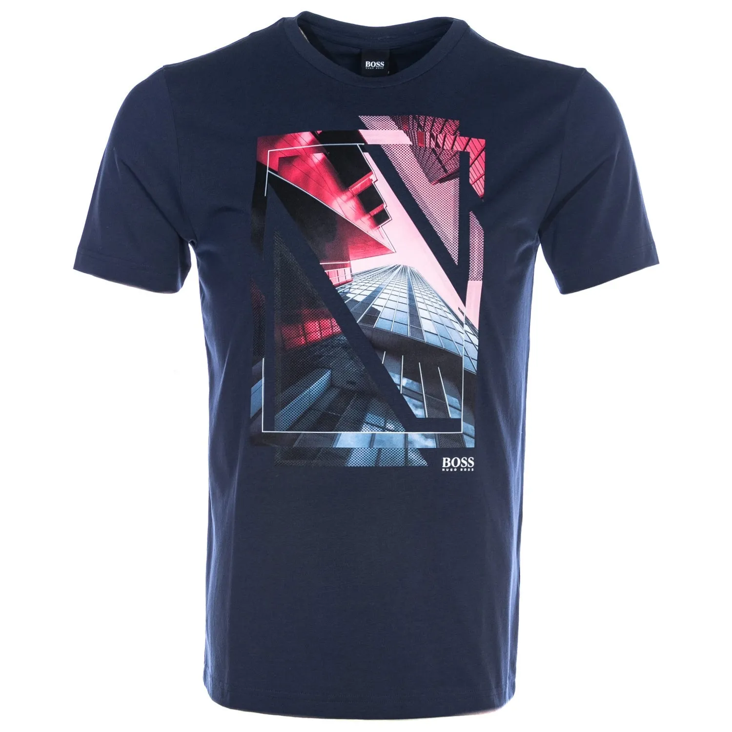 BOSS Tee 11 T Shirt in Navy