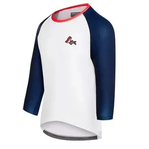 CAFE DU CYCLISTE Gravel Cycling Jersey Barbara - Navy/White