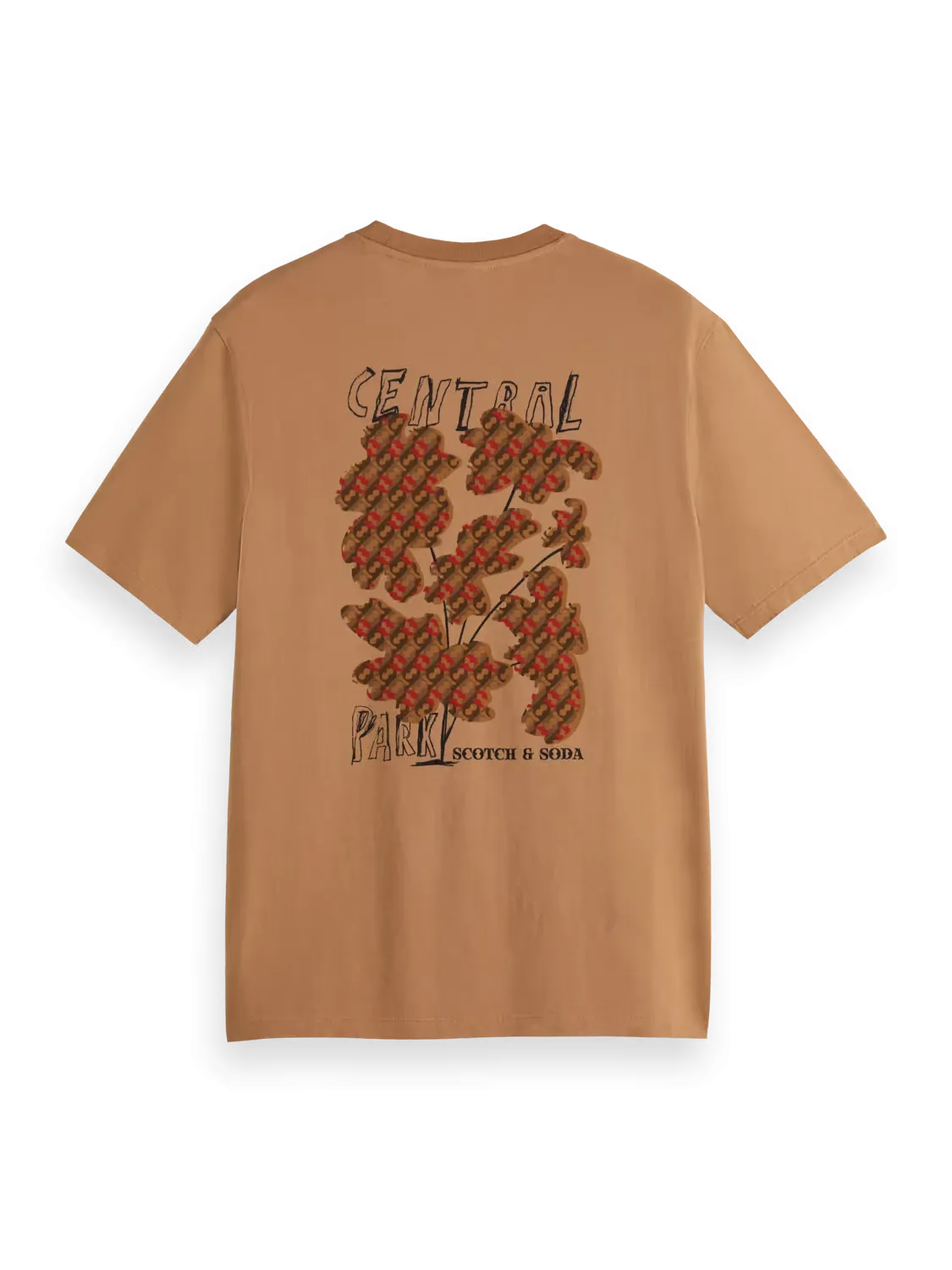 Central Park Artwork T-Shirt (Desert Sand) - 179945260