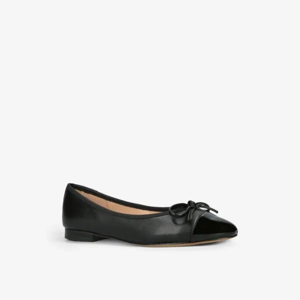 Ellison Leather Shoes 001 Steve Madden Bow, Black