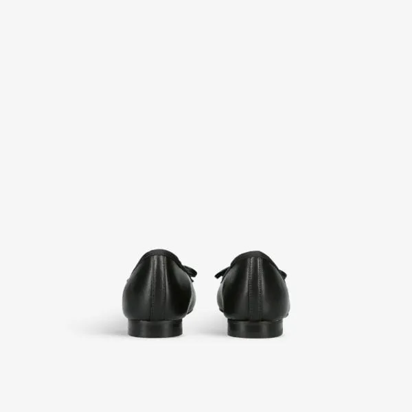 Ellison Leather Shoes 001 Steve Madden Bow, Black