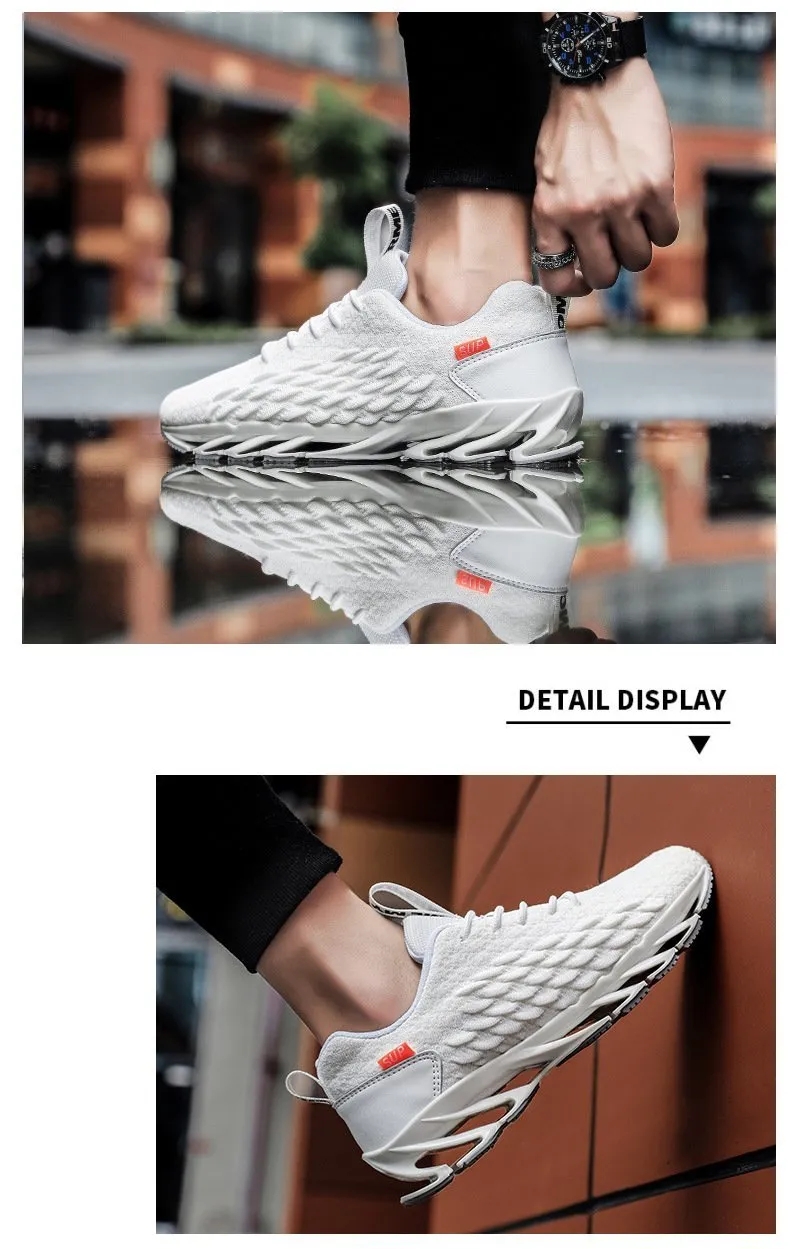 Fish scale texture gym fly mesh breathable Sneakers