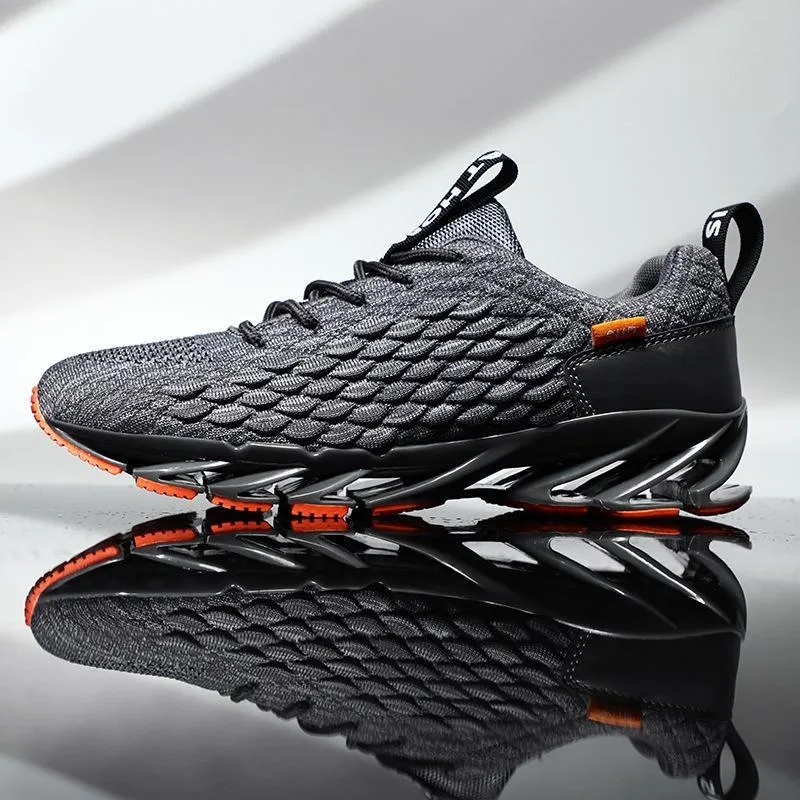 Fish scale texture gym fly mesh breathable Sneakers