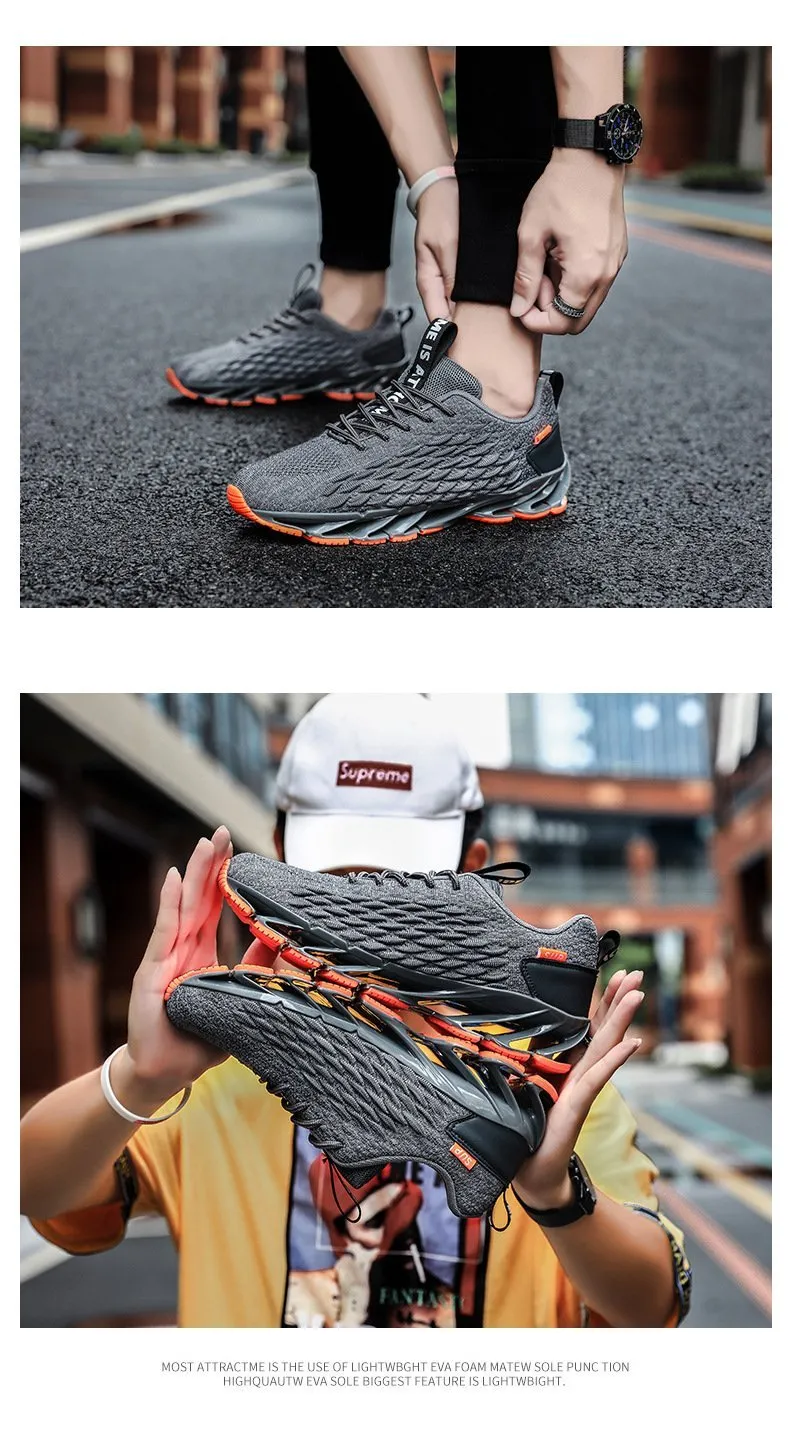 Fish scale texture gym fly mesh breathable Sneakers