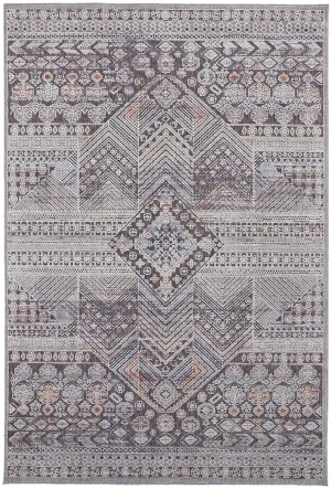 Francisco FRA39GDF Ivory/Grey Rug