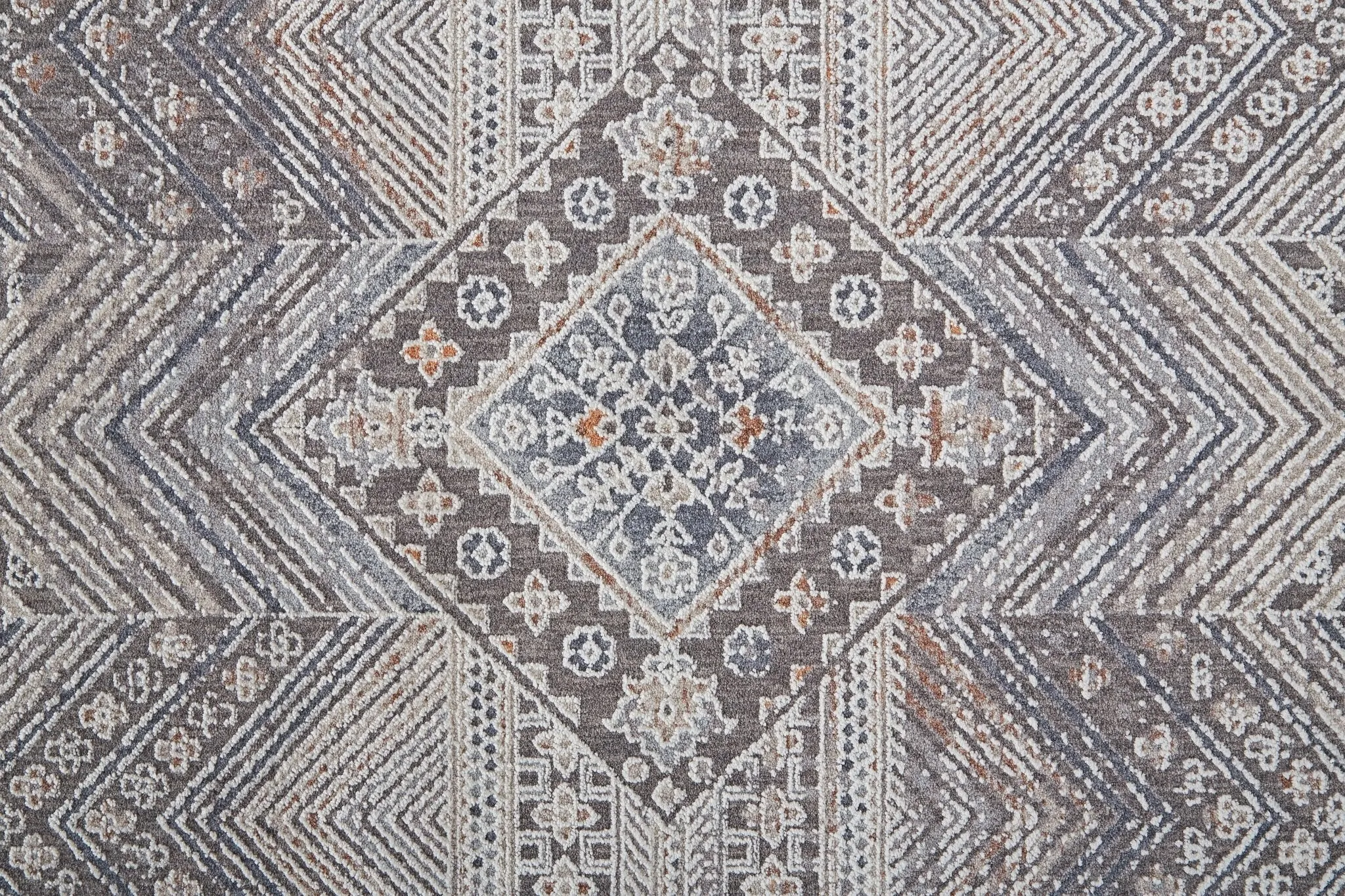 Francisco FRA39GDF Ivory/Grey Rug