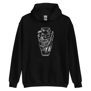 HALLOWEEN 2023: DON'T FUR THE REAPER (B/W) Pullover Hoodie