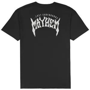 Lost ENTERPRISES MAYHEM DESIGNS TEE - BLACK