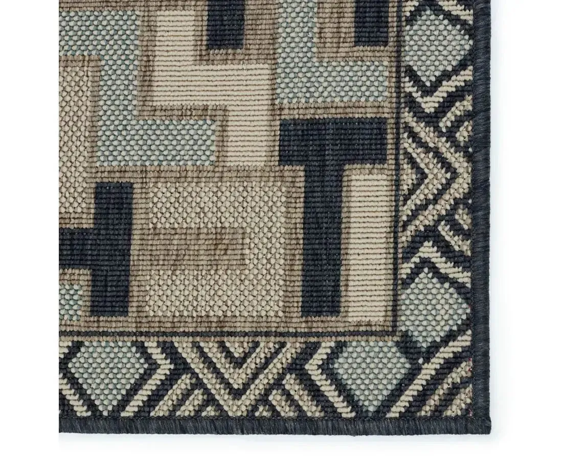 Mahaba MAH12 Beige/Grey Rug