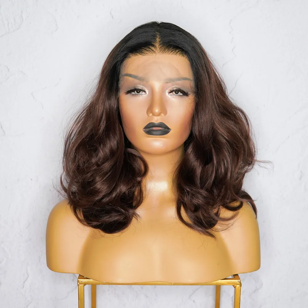 MARY JANE Ombre Brown Lace Front Wig