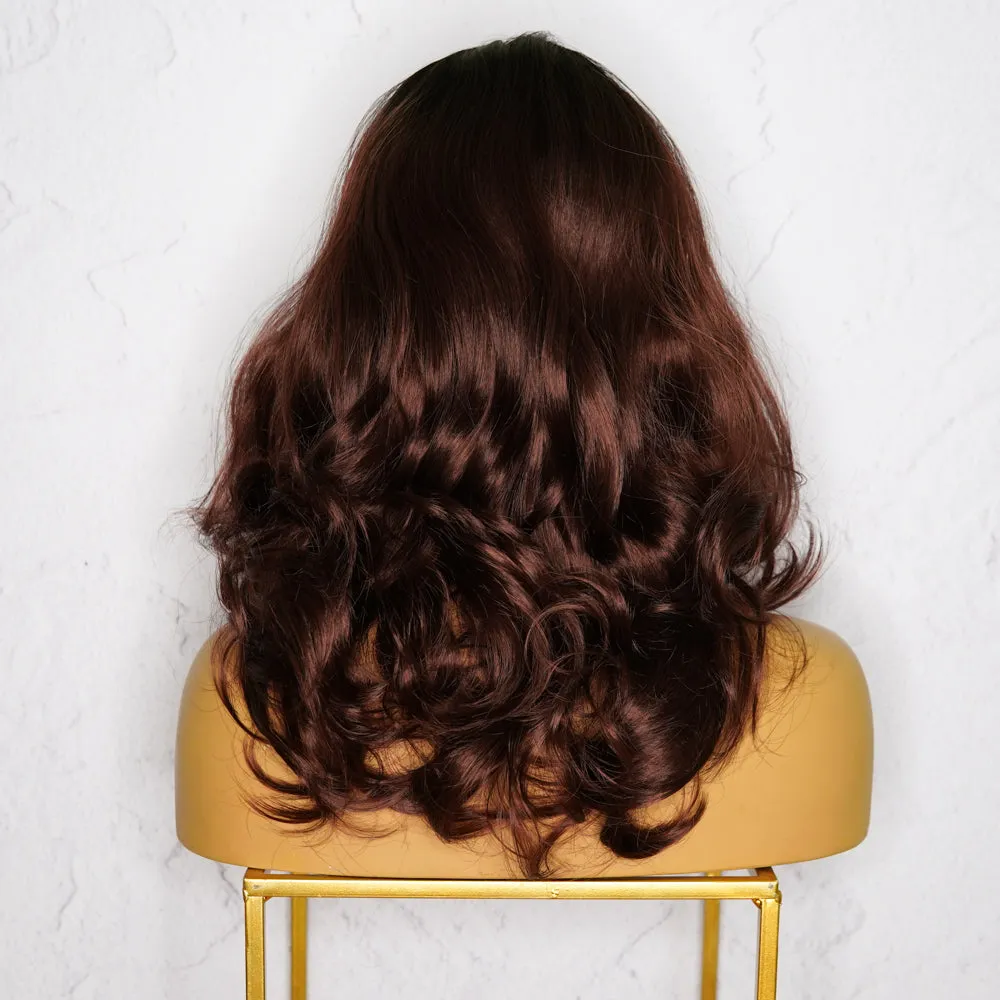 MARY JANE Ombre Brown Lace Front Wig