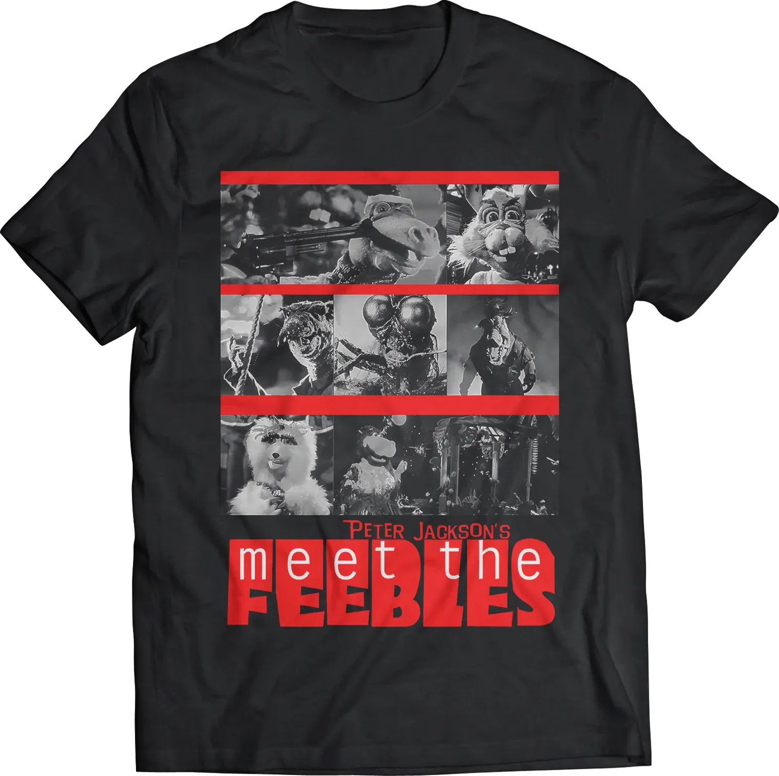 Meet The Feebles Movie Poster T-Shirt