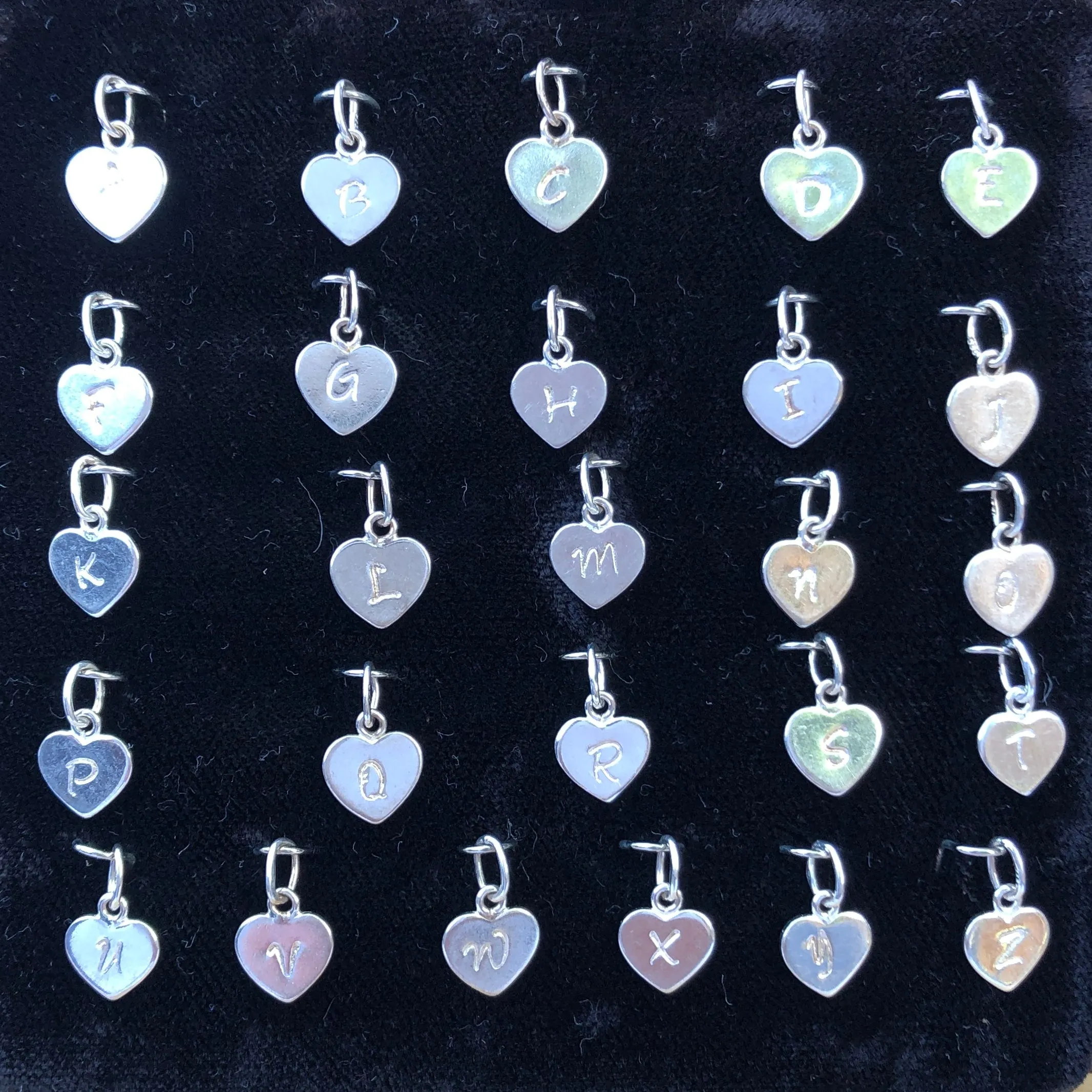 Mini heart charm