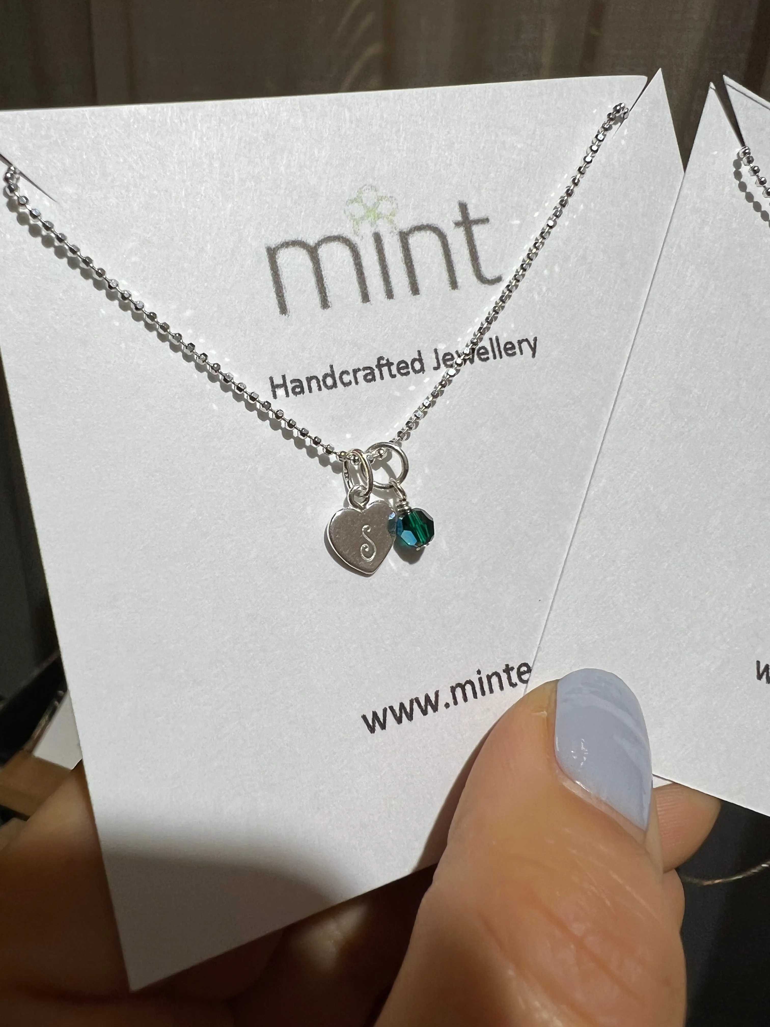 Mini heart charm