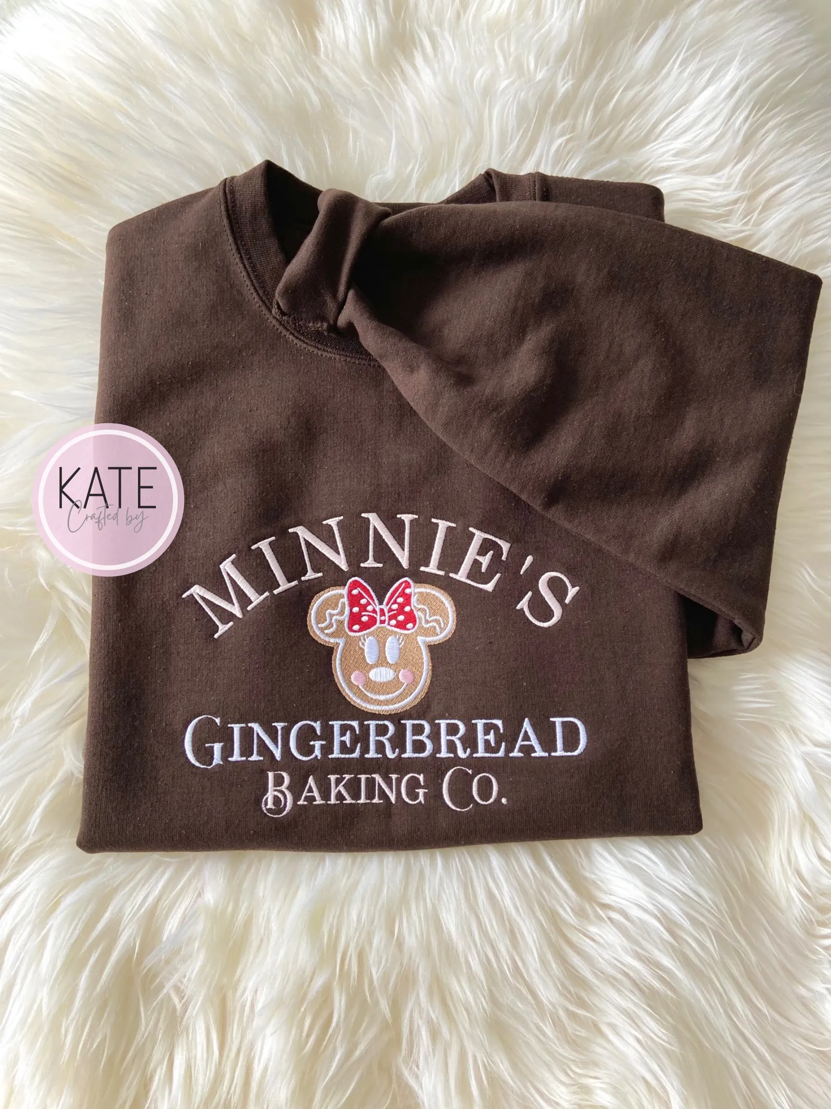 Minnie's Gingerbread Baking Co Sweater