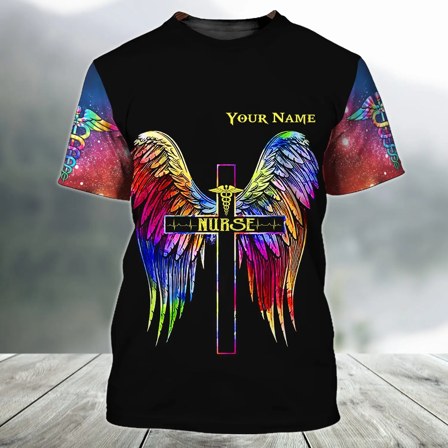 Nurse - Personalized Name 3D T-Shirt, God Found Some Of The Strongest Women and Make Them Nurse