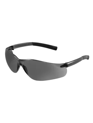 Pavon® Smoke Anti-Fog Lens, Frosted Black Frame Safety Glasses - BH543AF