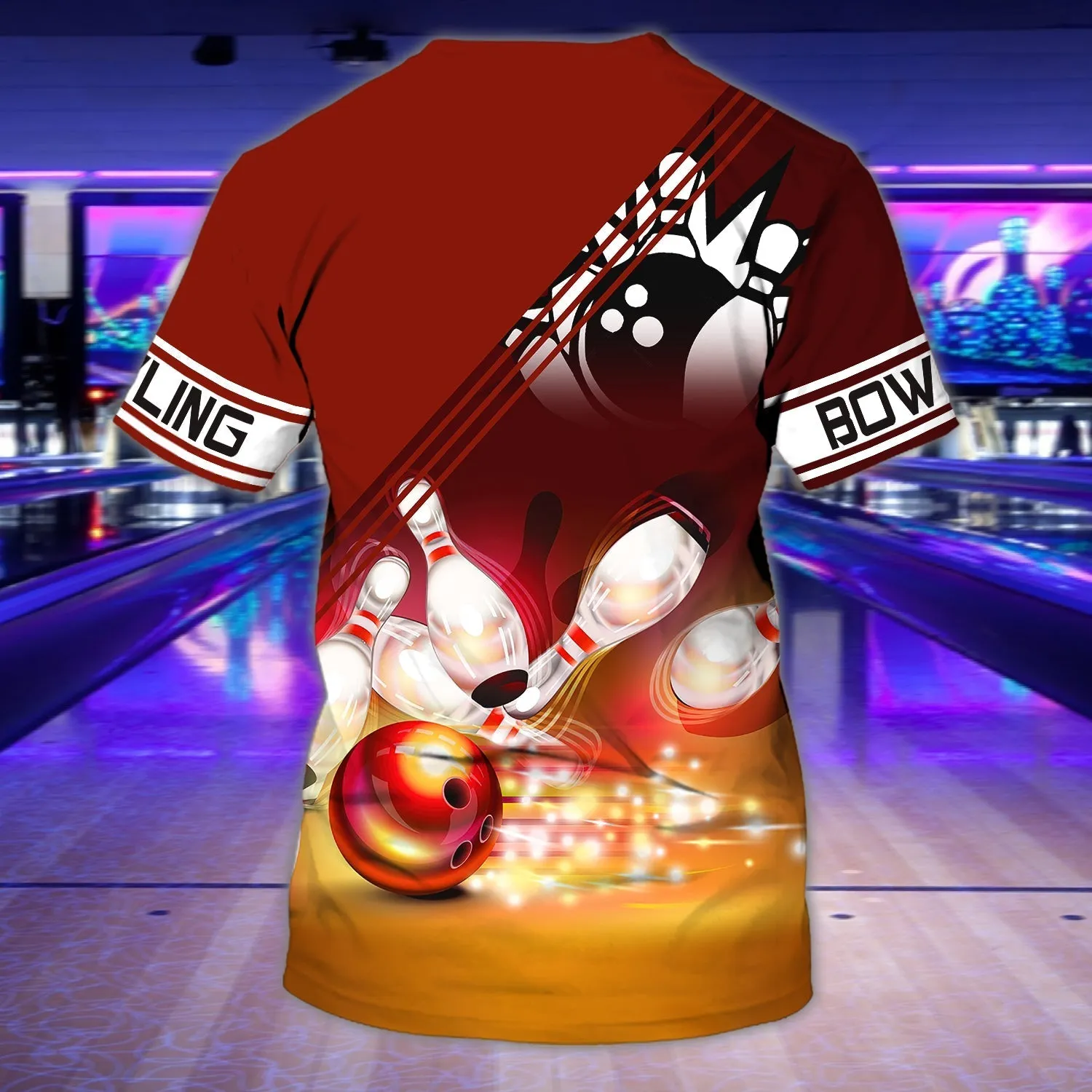 Personalized 3D All Over Printed Bowling Shirt For Men, Bowling Shirt, Custom Bowling Shirt, Bowling Lover Gift