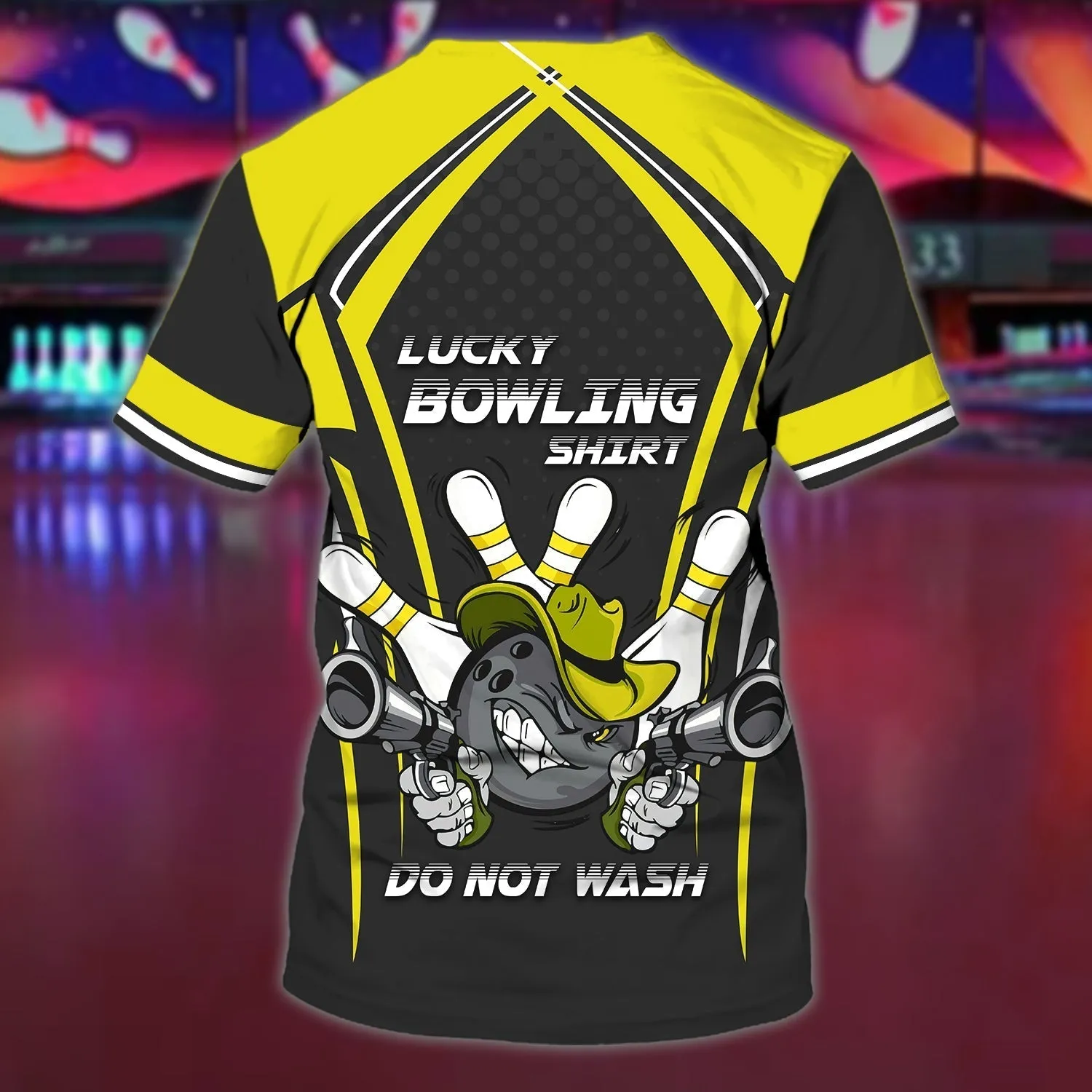 Personalized 3D Full Printed Bowling Shirts, Lucky Bowling Shirt, Gift For Bowling Lovers