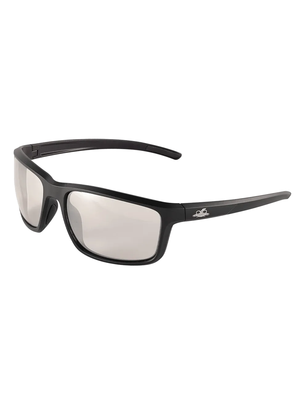 Pompano™ Indoor/Outdoor Anti-Fog Lens, Matte Black Frame Safety Glasses - BH2766AF