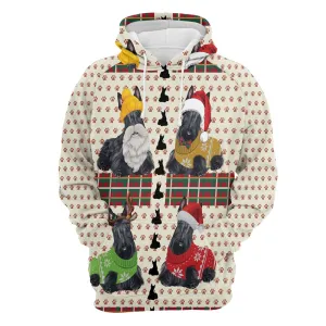 Scottish Terrier Christmas All Over Print 3D Hoodie For Men And Women, Best Gift For Dog lovers, Best Outfit Christmas