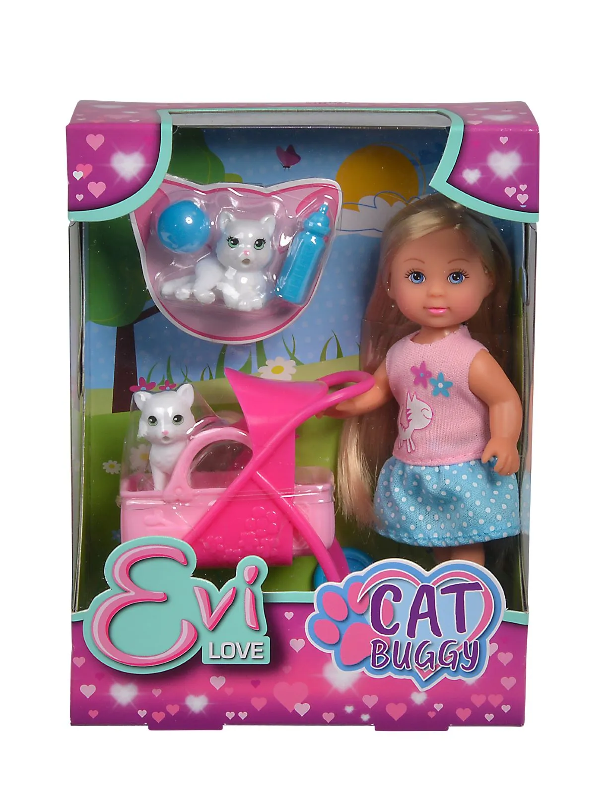 Simba Evi Love Cat Buggy Doll