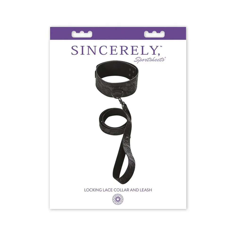 Sincerely, Ss Locking Lace Collar & Leash