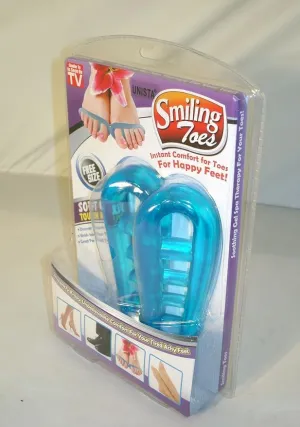 Smiling Toes Soft Gel (Instant Comfort For Toes For Happy Feet)