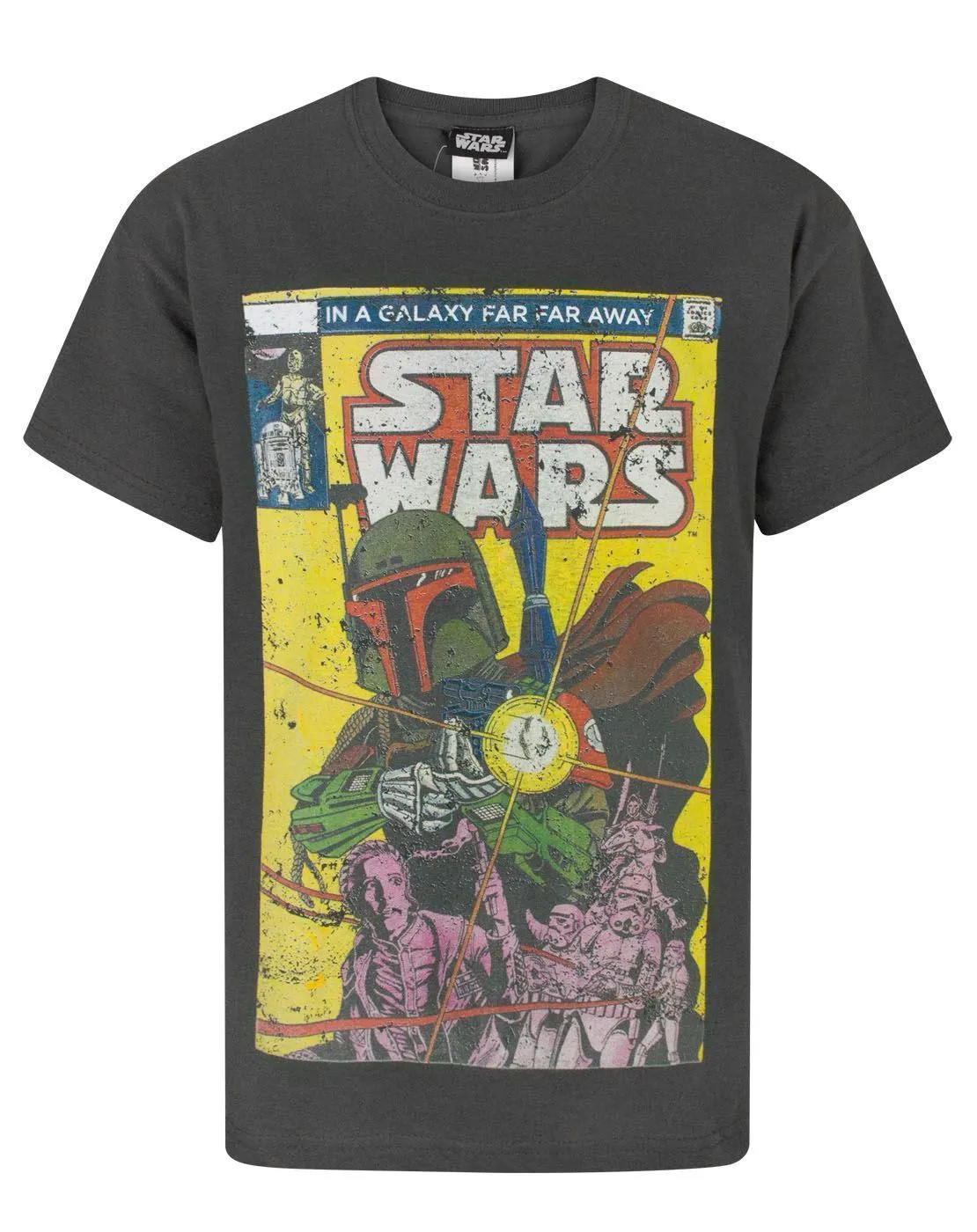 Star Wars Boba Fett Comic Boy's T-Shirt