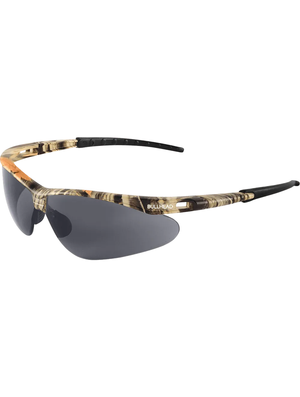 Stinger® Smoke Anti-Fog Lens, Woodland Camouflage Frame Safety Glasses - BH6103AF