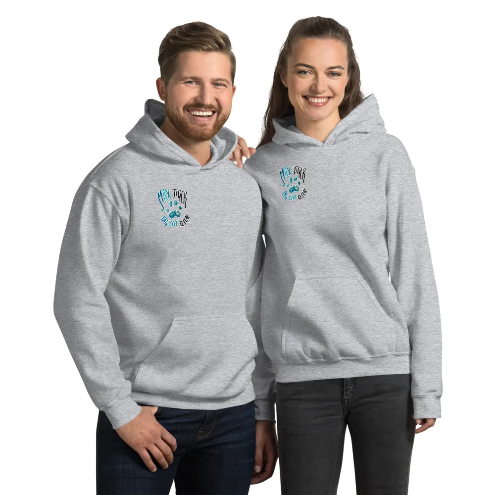 Sweatshirt - Max Tiger Paw Print Unisex Hoodie