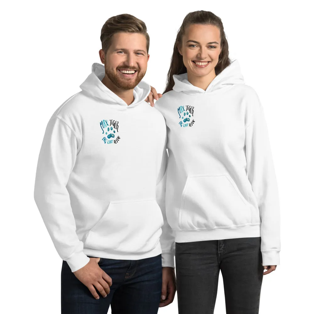 Sweatshirt - Max Tiger Paw Print Unisex Hoodie