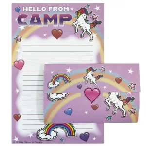 Unicorn Sticker-Seal Stationery