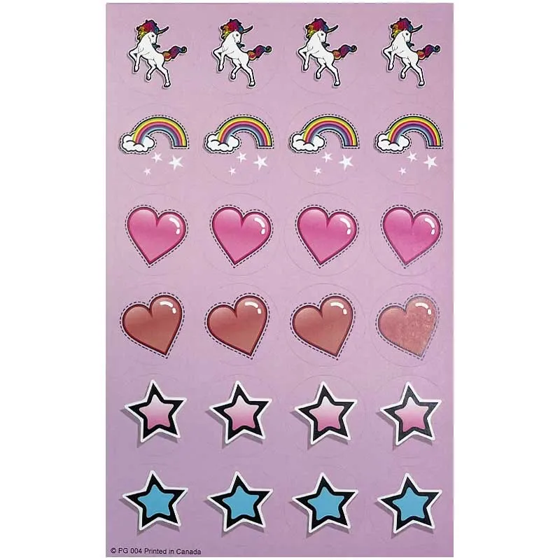 Unicorn Sticker-Seal Stationery