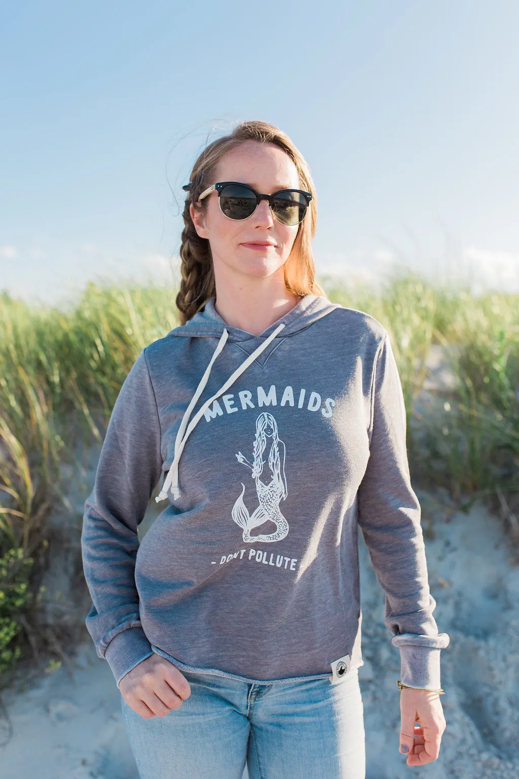 WS - Mermaids Don’t Pollute Hoodie