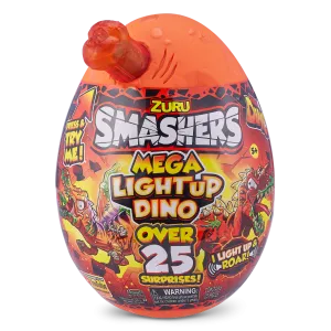 ZURU Smashers Mega Light Up Dino Surprise Egg Assorted Styles